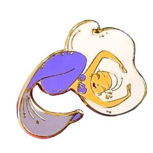 Ariel Lapel Pin Little Mermaid Sister Arista Brooch Jewelry Badge Accessories